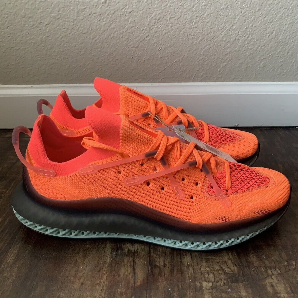 Adidas 4D Fusio Screaming Orange 2021 Shoes - Size 9